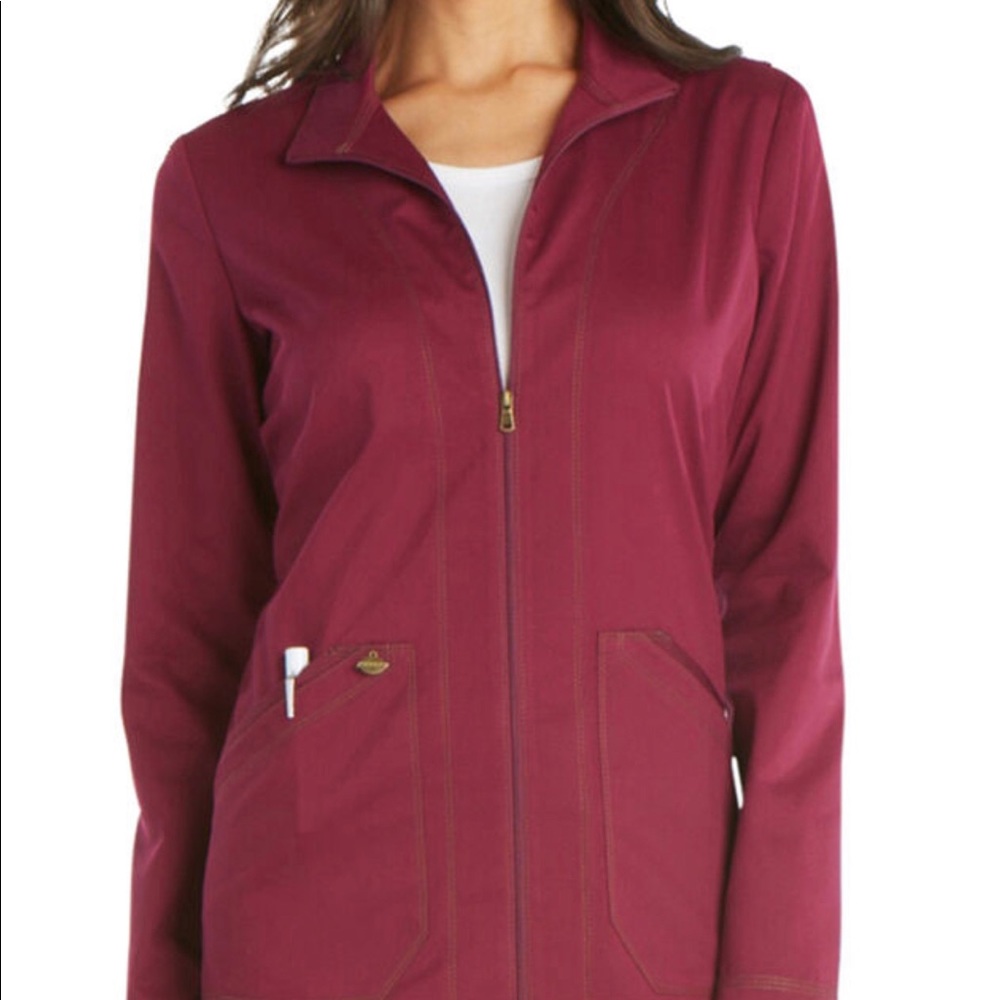 Dickies scrub jacket and matching scrub top